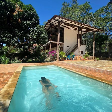Hostal Villa San Rafael Barichara Eksteriør billede