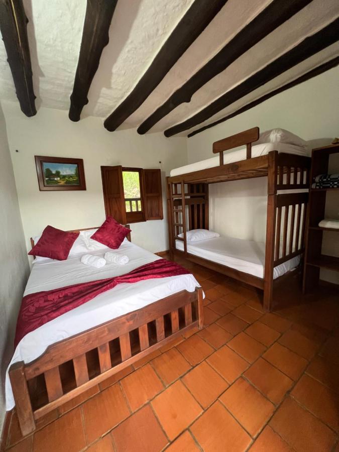 Hostal Villa San Rafael Barichara Eksteriør billede