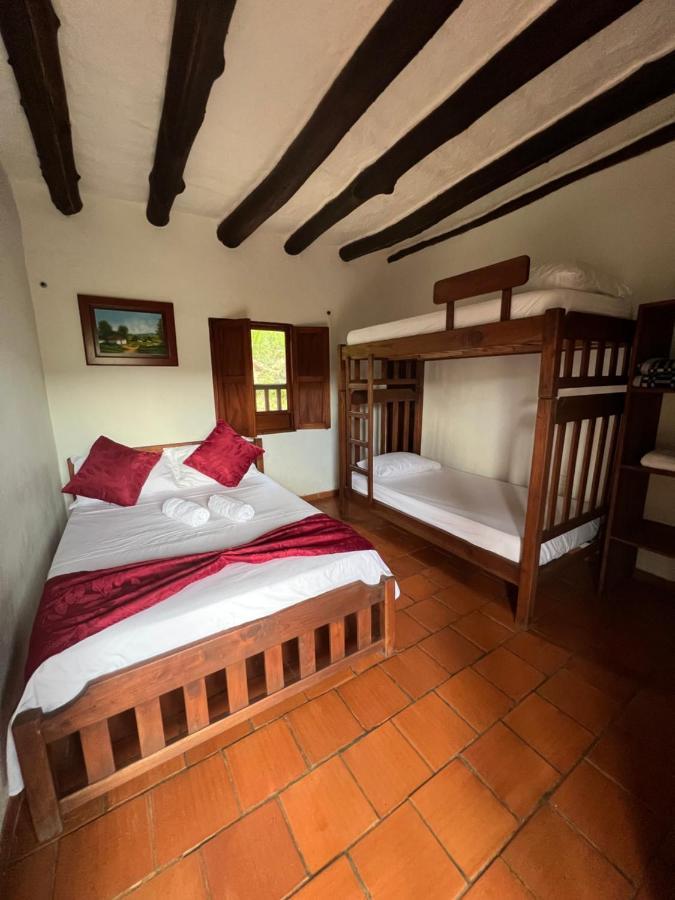 Hostal Villa San Rafael Barichara Eksteriør billede