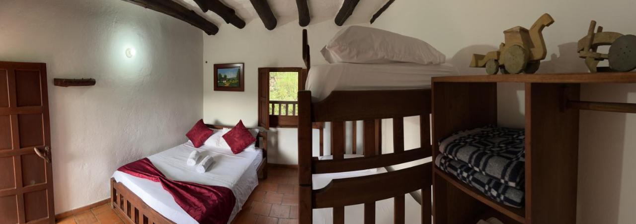Hostal Villa San Rafael Barichara Eksteriør billede