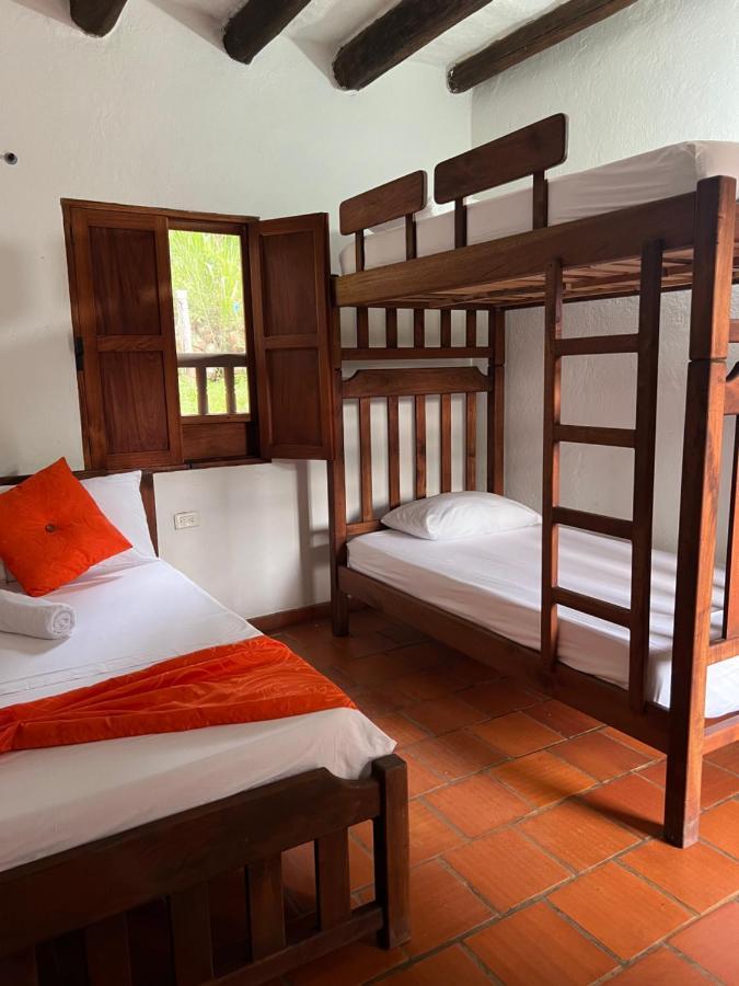 Hostal Villa San Rafael Barichara Eksteriør billede