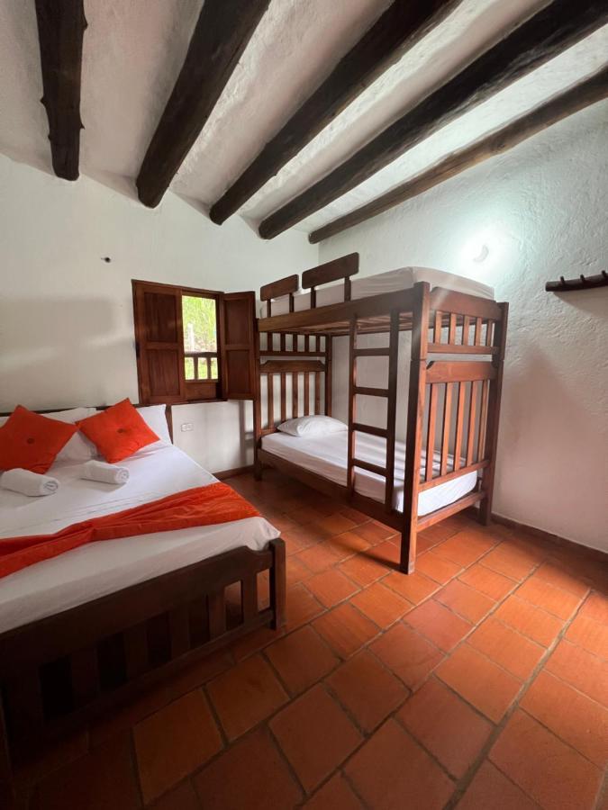 Hostal Villa San Rafael Barichara Eksteriør billede
