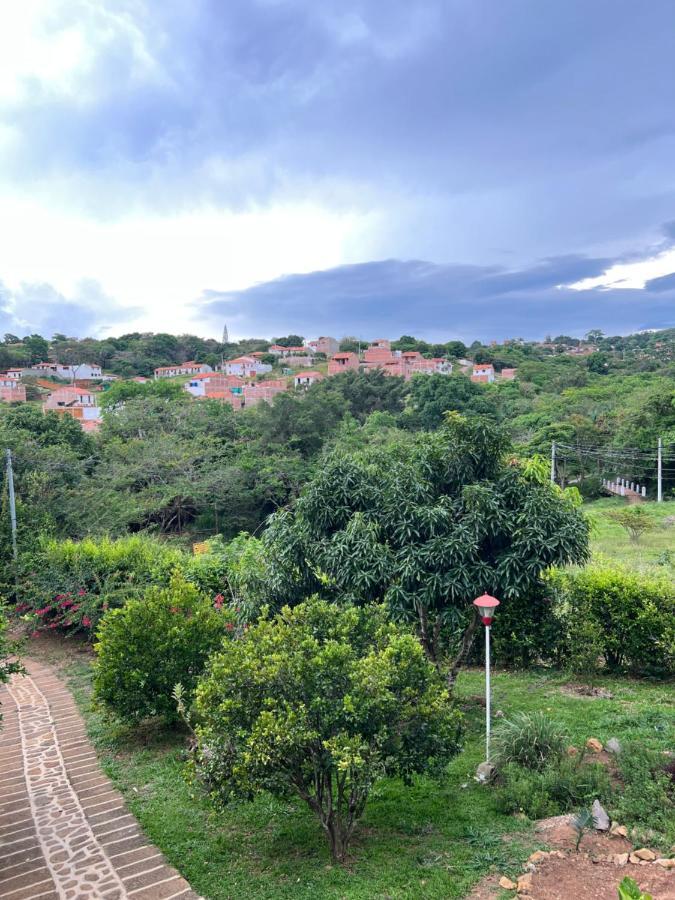 Hostal Villa San Rafael Barichara Eksteriør billede